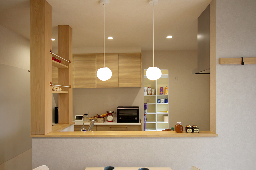 キッチンサイドシェルフ｜I様邸 画像
