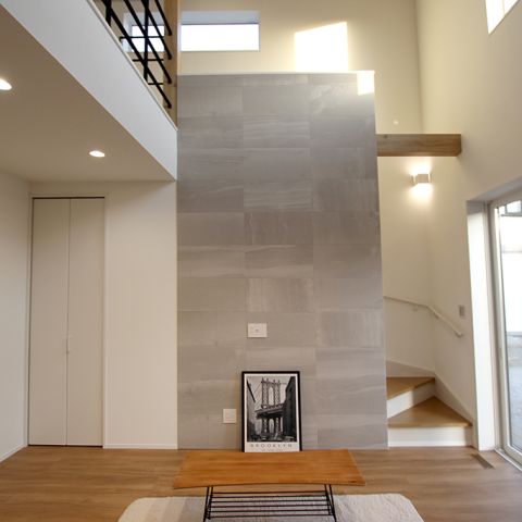 吹き抜けリビング 空間デザイン｜Y様邸