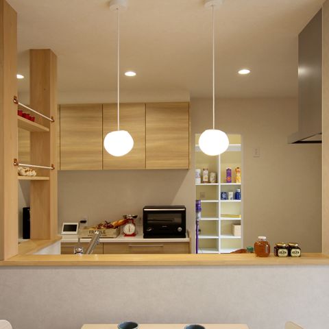 キッチンサイドシェルフ｜I様邸