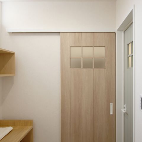 脱衣室造作収納棚｜I様邸